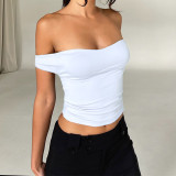 Solid Color Tube Tops Bandage Tops ASL-6651