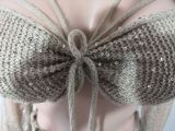 Sexy Sequin Knits Long Sleeve Three Piece Set GCNF-0214