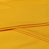 Solid Color Tie Up Loose Long Skirt HNIF-5072