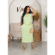 Casual Solid Split Midi Dress BN-9422