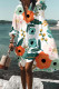 Plus Size Casual Loose Floral Printed Dress MK-3152