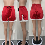 Casual Patcwork Split Sport Shorts BN-9423