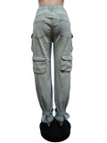 Fashion Denim Retro Casual Jeans MEM-88483