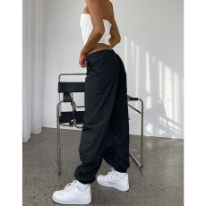 Solid Color Loose Bandage Pants ASL-6666
