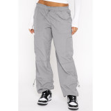 Solid Color Loose Bandage Pants ASL-6666