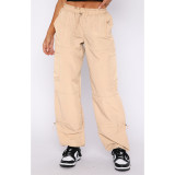 Solid Color Loose Bandage Pants ASL-6666