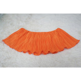 Pleated Ruffle One Shoulder Wide Leg Pants Set YF-10470