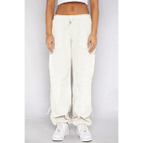 Solid Color Loose Bandage Pants ASL-6666