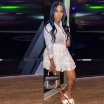 Solid Color High Waist Half Skirt WMEF-20222