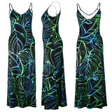 Sexy Bohemian Print Maxi Dress XHSY-009
