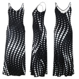 Sexy Bohemian Print Maxi Dress XHSY-009