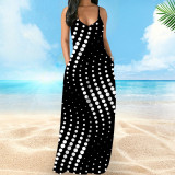 Sexy Bohemian Print Maxi Dress XHSY-009