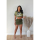 Solid Color Sport Casual Skirt DDF-88206