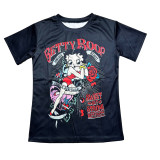 Fashion Pattern Printing Slim T-shirt SHD-9605
