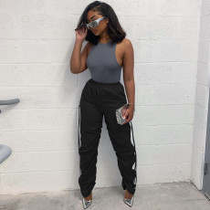 Fashion Pleated Drawstring Pants MA-Y564