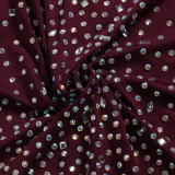 Plus Size Sexy Hot Drill Slim Bandage Dress NY-2717