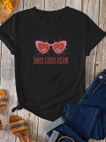 Plus Size Casual Print T Shirt SXF-30509