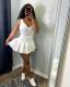 Solid Tank Top Pleated Culottes Two Piece Set GFDY-1138