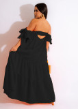 Sexy Off Shoulder Maxi Dress GFDY-1235