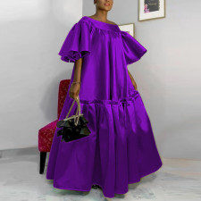 Plus Size Fashion Loose Dress GKEN-221152