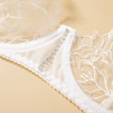Chain Lace Sexy Erotic Lingerie Bra Set GAXL-2033