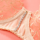 Chain Lace Sexy Erotic Lingerie Bra Set GAXL-2033