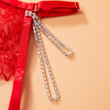 Chain Lace Sexy Erotic Lingerie Bra Set GAXL-2033