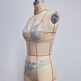 Floral Embroidered Lingerie Bra Erotic Set GAXL-2071