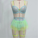 Sexy Lace Erotic Lingerie Bra Set GAXL-2041