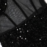 Sexy Sequin Nightclub Party Mini Dress CYA-900019