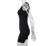 Solid Color Vest Tight Sport Romper FSL-F210