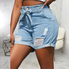 Fashion High Waist Slim Denim Short  HSF-2700