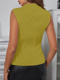 Solid Color Sleeveless Tops ME-8394