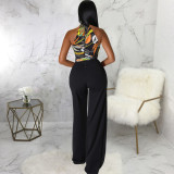 Print Sleeveless Bandage Jumpsuit SMR-11527_2