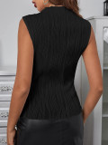 Solid Color Sleeveless Tops ME-8394
