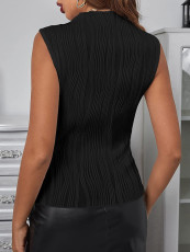 Solid Color Sleeveless Tops ME-8394