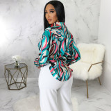 Print Long Sleeve Shirts SMR-12050