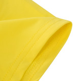 Solid Color Bandage Backless T Shirt MZ-2801