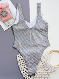 Sexy Chain One-Piece Swimsuit CSYZ-D107RY