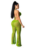 Sexy Hollow Out Two Piece Pants Sets OSM-4362