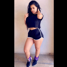 Solid Color Short Sleeve Sport Shorts Suit LUO-4011