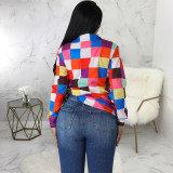 Multicolor Print Long Sleeve Shirt SMR-12051