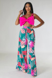 Casual Print Loose Wide Leg Pant SHD-9836