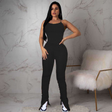 Sexy Backless Bandage Pleated Jumpsuit NM-8814