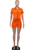 Fashion Casual Short Two Piece Set XHXF-8668