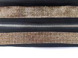Solid Zipper Hot Drill Patchwork Long Dress TE-4632