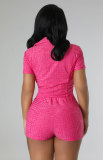Fashion Casual Short Two Piece Set XHXF-8668