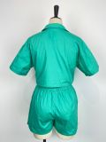 Short Sleeve Shirt And Shorts Two Piece Set GWDS-230522