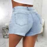 Fashion Slim Denim Shorts HSF-2698
