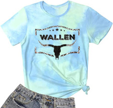 Tie Dye Print Short Sleeve T Shirt LSD-83202